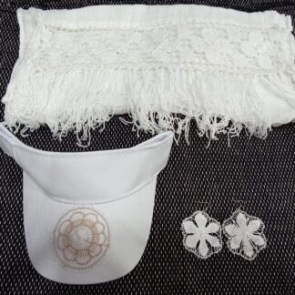 visera aro y chalina